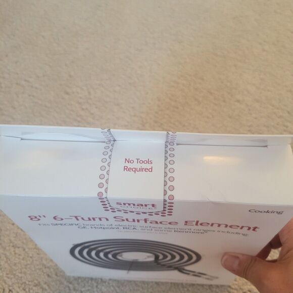 New Open Box Smart Choice® 8" 6-Turn Surface Element. Electric Stove - Picture 6 of 12